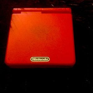Gameboy Advanced SP Red w/charger